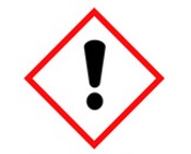 Pictogramme SGH07 — nocif / irritant